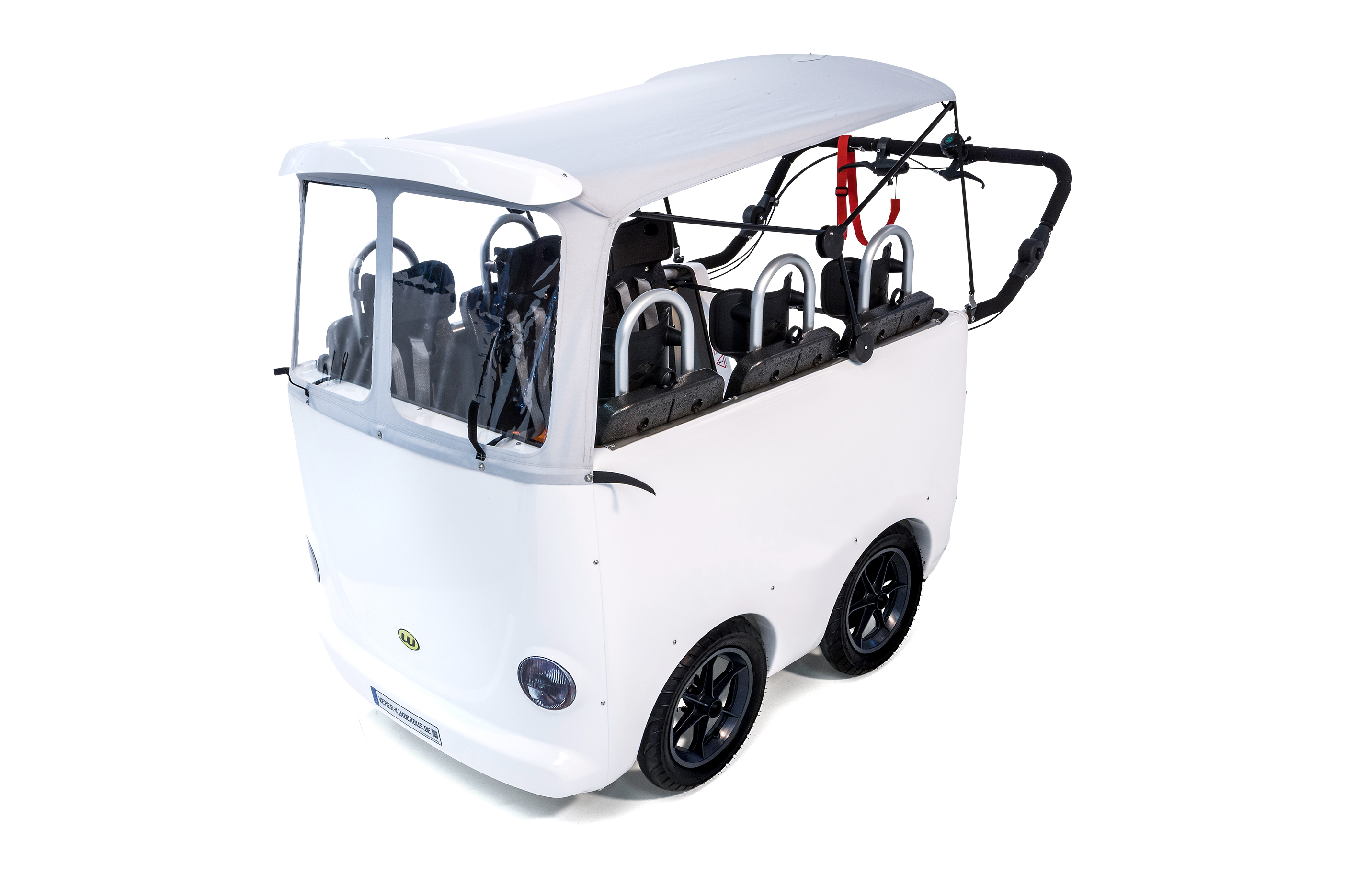 WEBER Kinderbus Krippenwagen 6 Sitzer