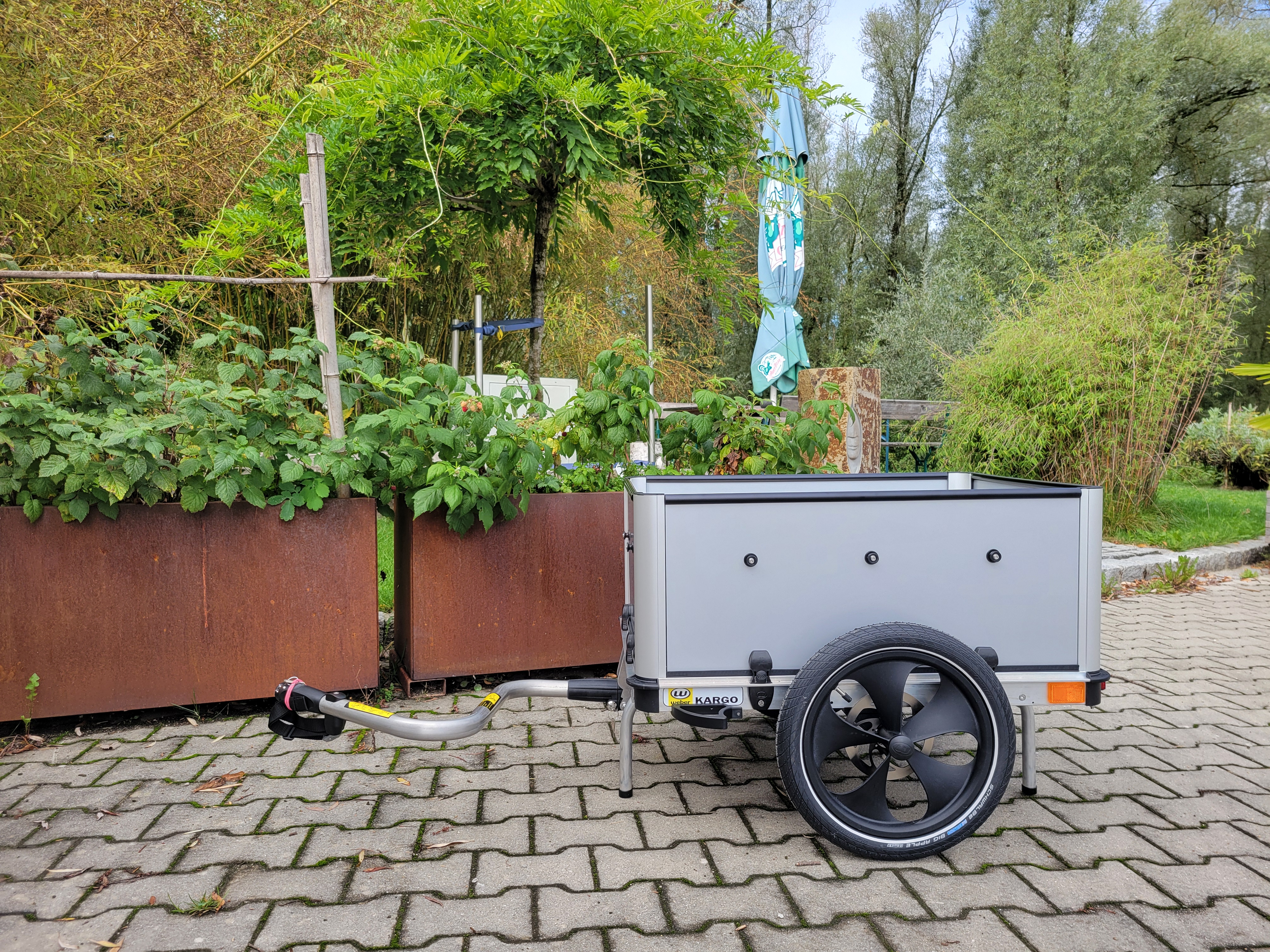 Fahrradanhänger Kargo Comfort ohne Handdeichselfunktion - Sonderbau