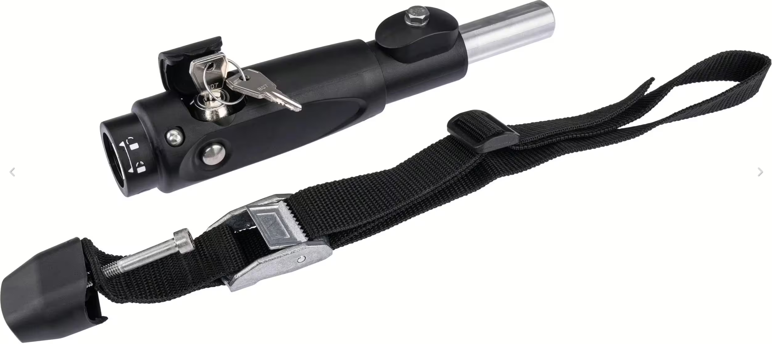 Deichselanschluss für Vierkantdeichseln 25,0 mm außen und  Innenmaß 18,6 mm