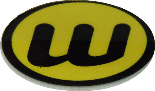 Aufkleber Logo W für WEBER Krippenwagen