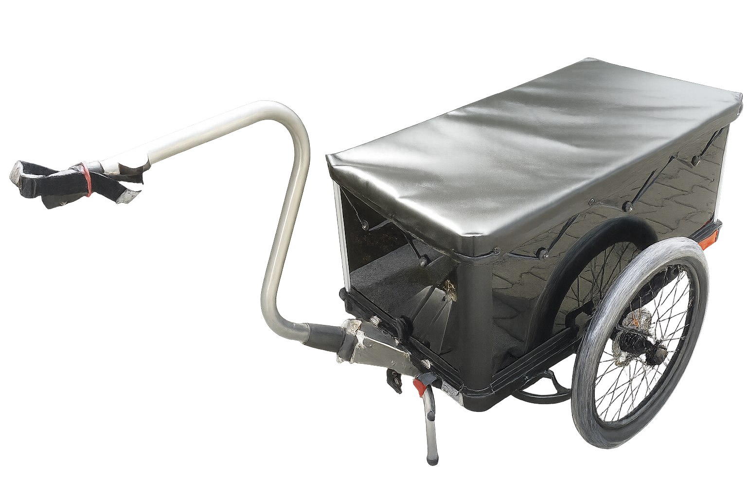 Fahrradanhänger Kargo Flex mit Handdeichselfunktion