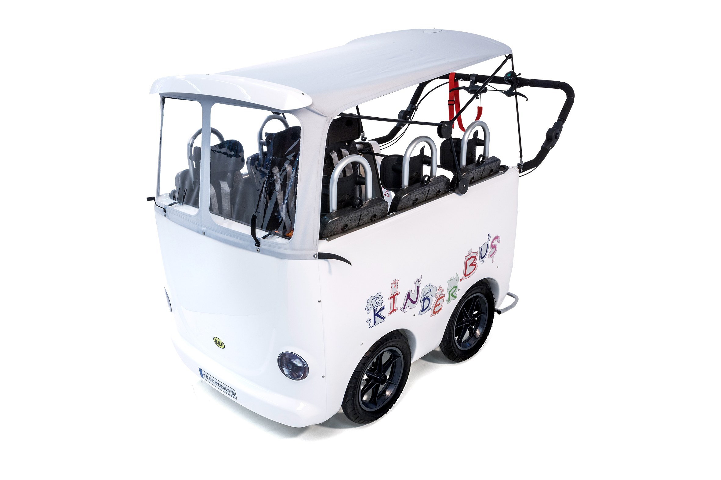 WEBER Kinderbus Krippenwagen 6 Sitzer